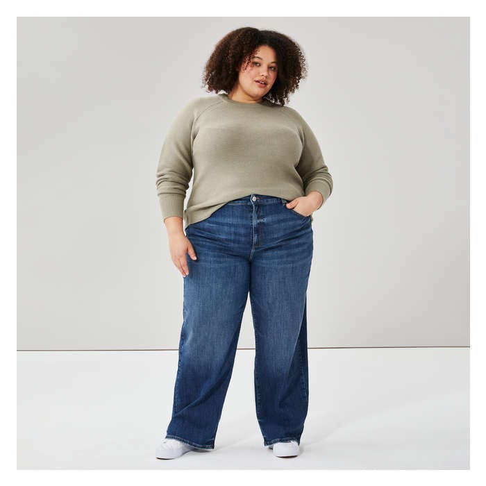 Women+ Wide Leg Jean